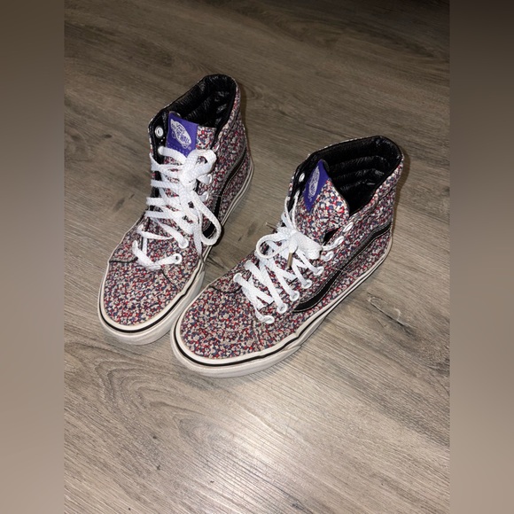 Vans Shoes - Vans — Printed High Top Sneakers
